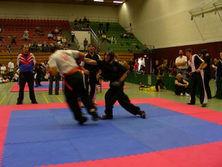 2.4 Manuel (Treffer mit Gyaku Tsuki) Pointfighting V