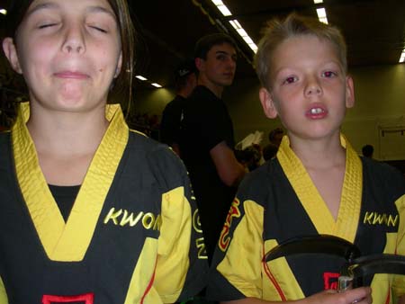 4.3 Valeria & Bailey vor dem Start