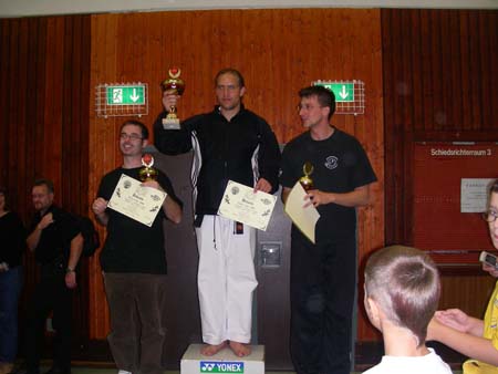 4.7 Siegerehrung Hard Style; 1 John; 2 Manuel; 3 Manuel