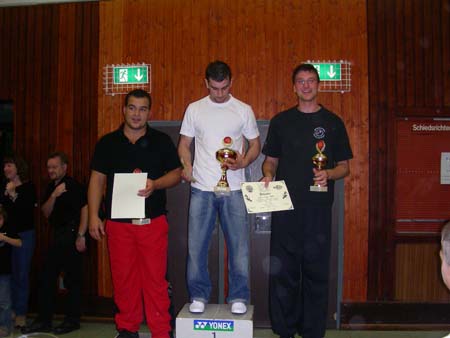 4.8 Siegerehrung Soft Style, Manuel 3. Platz