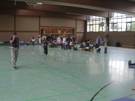 1.1 Hier kann man von der einen Halle in die nächste schauen