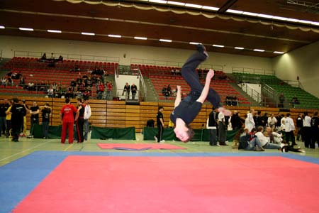 8.3 Alex beim Aufwärmen