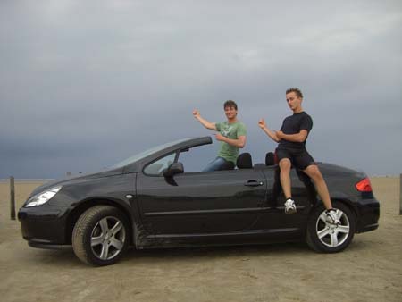 1.5 .. das 1. Abschlußbild mit Verweis auf das wunderschöne Wetter und schließlich...