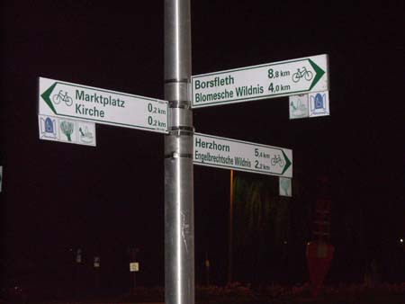 1.1 Ah ja, da lang gehts zur Blomeschen Wildnis. Wer kennt sie nicht....