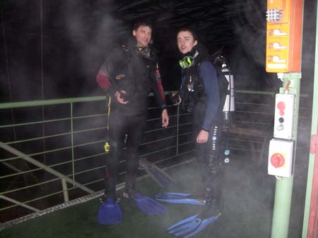 2.5 Glückwunsch, letzter Tauchgang und Erhalt des Open Water Diver Brevets