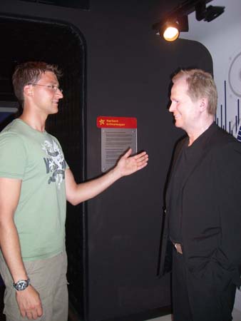 0.0.2.3 Letztes Jahr auf seinem Konzert gewesen und Karten dazu verschenkt... Manuel mit Herbert Grönemeyer