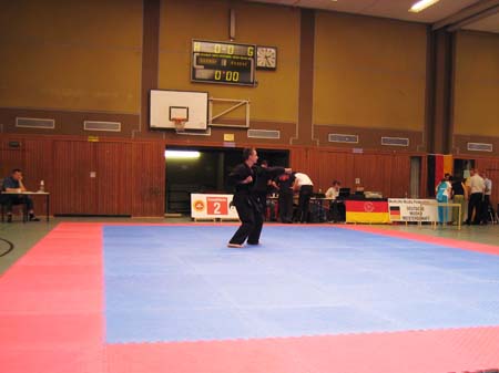 0.4.1 Alex in der Disziplin Sonstige Kung Fu Stile... er läuft absolut genial die Chuan Fa (2. Meisterform im Shaolin Kempo)