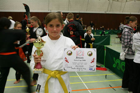 0.0.6 Die Alina... 2. Platz im Shaolin Kempo. Spitze