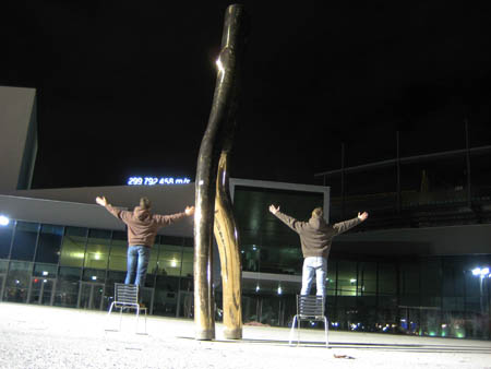 0.2.1 Und nochmal in Pose vor der Bühne