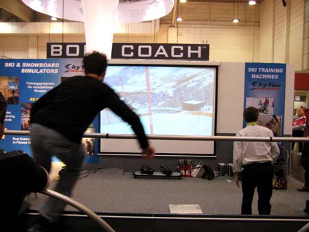 1.3 Hier mußte Alex Slalom fahren