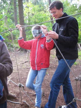 0.5.7 Hierbei gabs auch Stationne, die Alex und Manuel sich nicht nehmen liessen... Werdet ihr gleich sehen