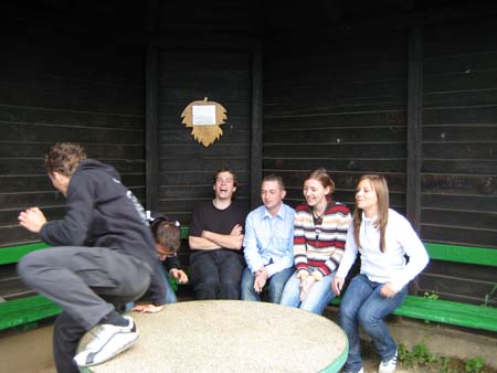 0.0.1 Auf dem Weg nach Simmern machen wir selbstverständlich unsere Pause an der Moseltalbrücke