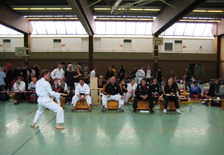 0.2.5 Jawoll... Schön konzentrieren... Sarah erkämpft sich den leider undankbaren 4. Platz