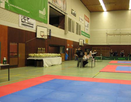 0.0.5 Und hier später die Point Fighting und Leichtkontakt Wettkämpfe