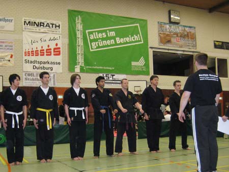 0.8.7 Die Erwachsenen Starter in der Disziplin Shaolin Kempo
