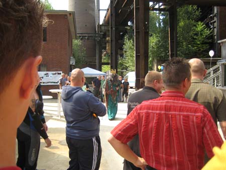 0.0.6 Die Taufe beginnt. Da kommt auch schon der König der Meere ...Neptun...