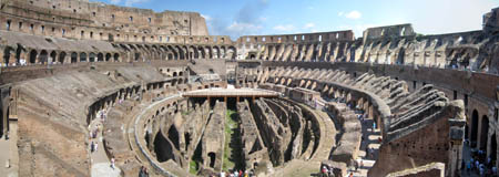 0.1.9 Hier sind wir im Kollosseum von Rom. Das Wahrzeichen von Rom 