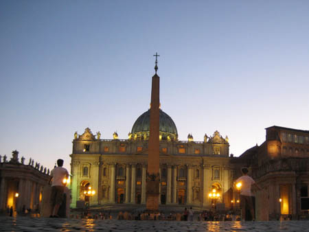 0.3.6 Manuel und Alex blicken auf den Petersdom