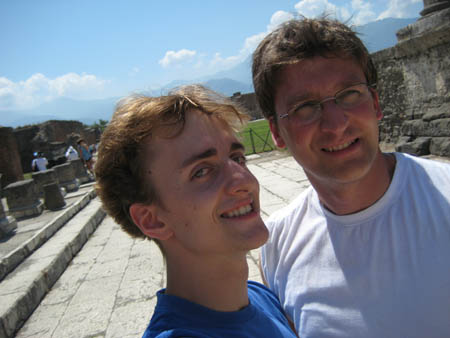 0.4.3 Alex und Manuel erkunden Pompei... Es war so unglaublich heiß