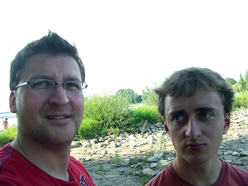 0.0.12 Alex und Manuel in Köln Rodenkirchen