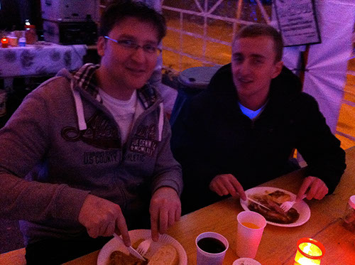 1.2 Nach dem genialen Halloween Dive gibts traditionsgemäß dass Halloween Buffet. Bis 01.30 Uhr morgens haben wir die Veranstaltung genossen.Toll!