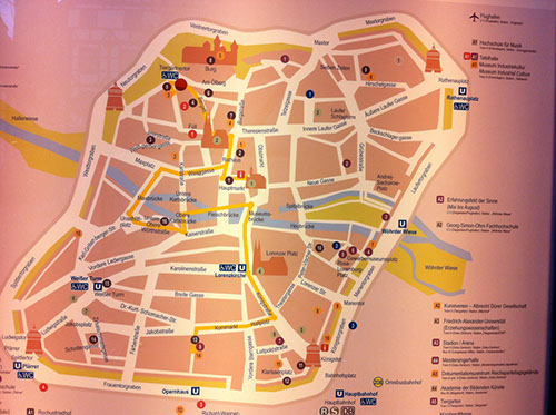 0.0.3 Nürnbergs Altstadt auf einen Blick