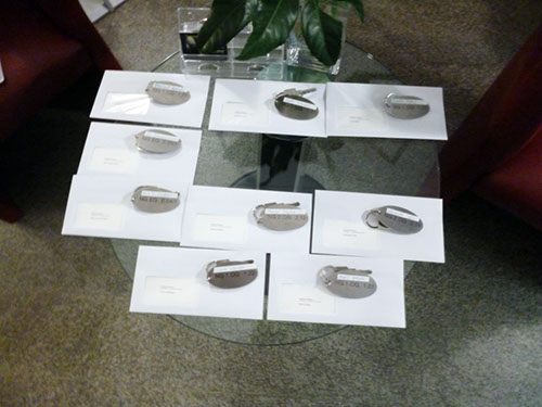 0.0.4 Hier lagen Schlüssel und Willkommens-Briefe, für alle, die einen Tag zuvor in der Nacht ankommen