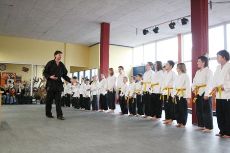 Manuel bei der 1. G&uuml;rtelpr&uuml;fung 2007 in Kleve